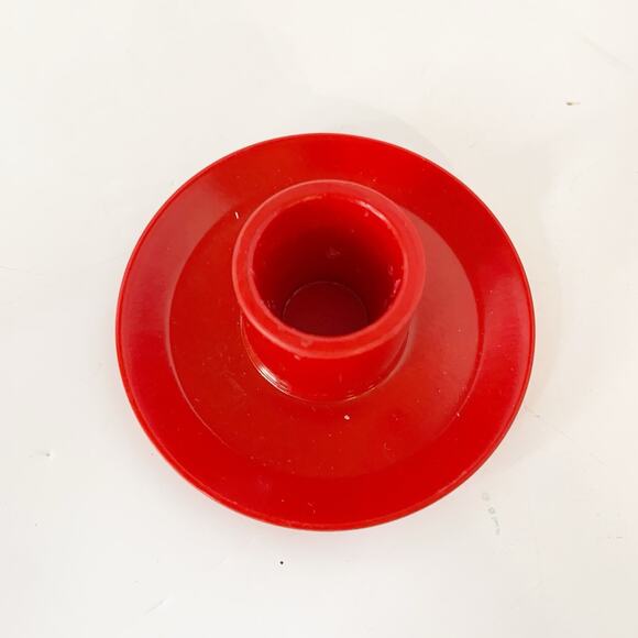 Vintage Hallmark Santa Claus Figurine Candle Hugger Holder Ceramic Christmas - Picture 8 of 8